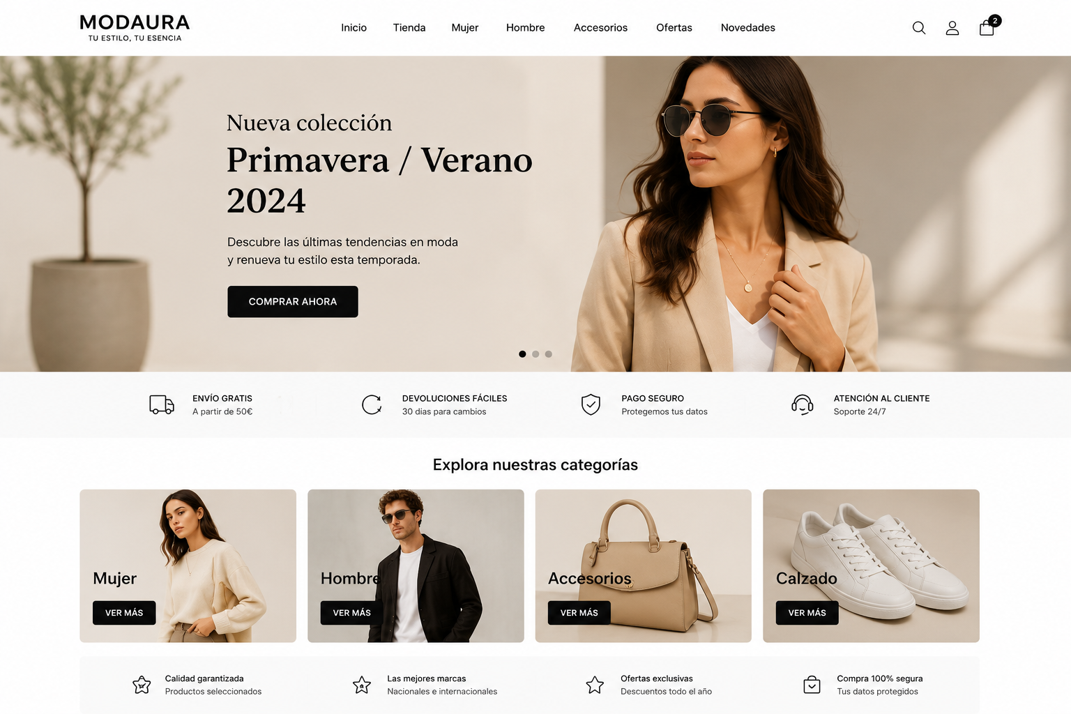 Imagen de proyecto tienda online